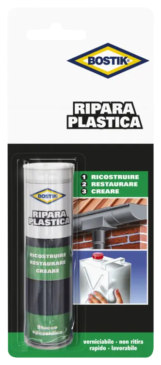 Bostik Ripara Pietra - Stucco Rapido Per Riparazioni Interno/Esterno - Blister Da 56gr - Foto 4